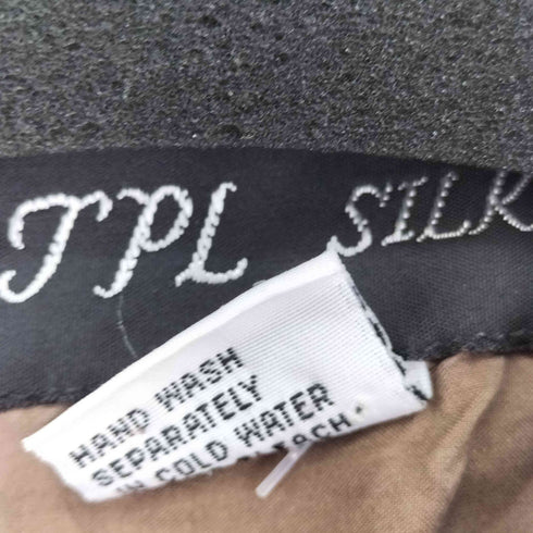 シルク100% L/S レギュラーカラーシャツ メンズ import:L