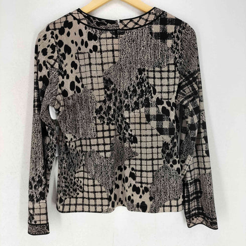 レオナール LEONARD 総柄バックジップポリエステルブラウス レディース JPN:XL