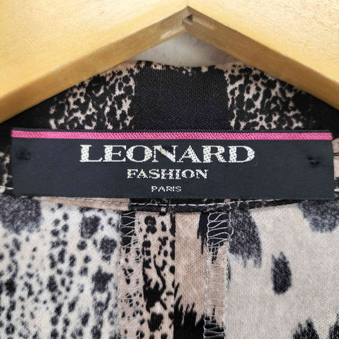 レオナール LEONARD 総柄 ポリエステルジャケット レディース JPN:L