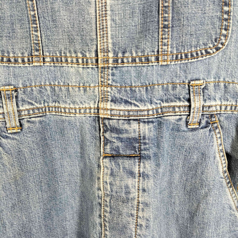 カルバンクライン CALVIN KLEIN OLD インディゴ デニムオーバーオール レディース 9