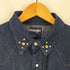 ラングラー Wrangler スタッズ ウエスタン デニムシャツ メンズ import:M