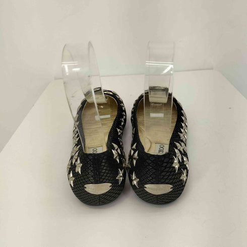 ジミーチュウ JIMMY CHOO スタースタッズ フラッドシューズ レディース 36 1/2