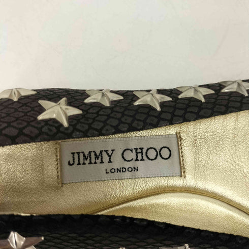 ジミーチュウ JIMMY CHOO スタースタッズ フラッドシューズ レディース 36 1/2