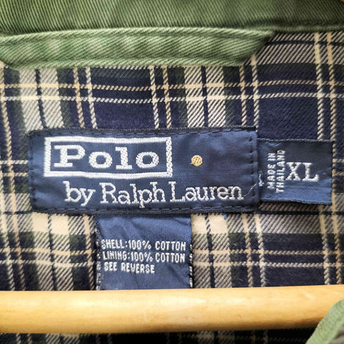 ポロバイラルフローレン Polo by RALPH LAUREN 90s ポニー刺繍 コーデュロイスイングトップジャケット メンズ import:XL