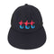 The Trilogy Tapes TTT RED AND BLUE SPLIT CAP メンズ