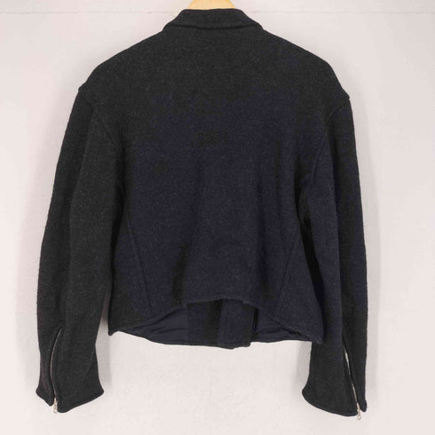 アニエスベーオム Agnes b.homme MADE IN FRANCE ウールダブルライダースジャケット メンズ JPN:1
