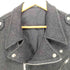アニエスベーオム Agnes b.homme MADE IN FRANCE ウールダブルライダースジャケット メンズ JPN:1