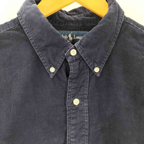 ラルフローレン RALPH LAUREN 90s CLASSIC FIT ポニー刺XLコーデュロイシャツ メンズ import:XL