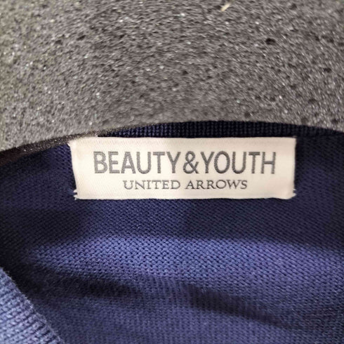 ビューティーアンドユースユナイテッドアローズ BEAUTY & YOUTH UNITED ARROWS ガスコットン 3ボタン ポロニット メンズ JPN:M