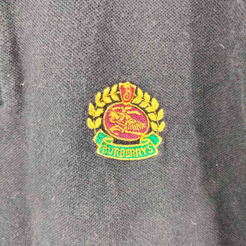 バーバリーズ BURBERRYS 刺繍半袖ポロシャツ メンズ JPN:L