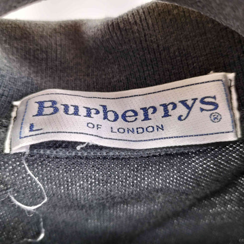 バーバリーズ BURBERRYS 刺繍半袖ポロシャツ メンズ JPN:L