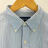 ラルフローレン RALPH LAUREN 90s ボタンダウンストライプシャツ メンズ import:M