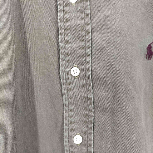 ラルフローレン RALPH LAUREN ポニー刺繍 ボタンダウンシャツ メンズ import:M