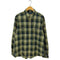 ラルフローレン RALPH LAUREN チェック柄 エルボーパッチ ボタンダウンシャツ メンズ import:XL