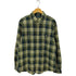 ラルフローレン RALPH LAUREN チェック柄 エルボーパッチ ボタンダウンシャツ メンズ import:XL