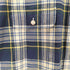 ラルフローレン RALPH LAUREN チェック柄 エルボーパッチ ボタンダウンシャツ メンズ import:XL