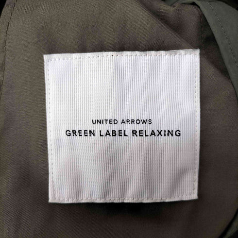 ユナイテッドアローズグリーンレーベルリラクシング UNITED ARROWS green label relaxing 撥水ステンカラーコート メンズ M