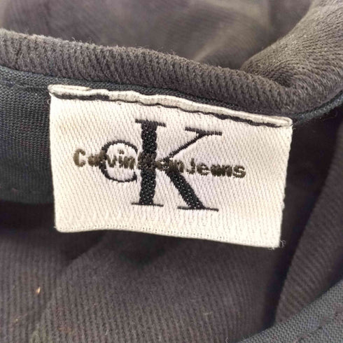 シーケーカルバンクライン ck Calvin Klein USA製 ロゴ刺繍 キャップ メンズ