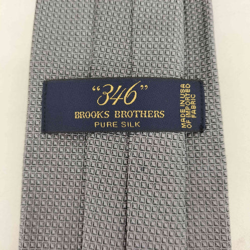 ブルックスブラザーズ 346 BROOKS BROTHERS MADE IN USA 総柄シルクネクタイ メンズ