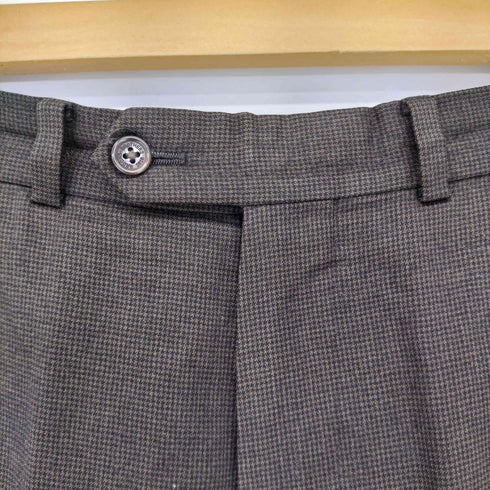 ブルックスブラザーズ BROOKS BROTHERS 千鳥格子ウールノータックスラックス メンズ 30