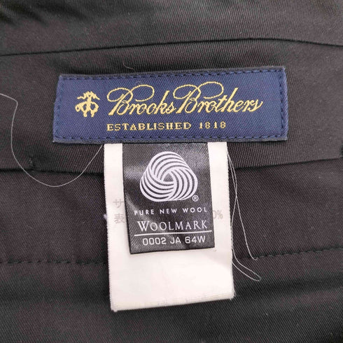 ブルックスブラザーズ BROOKS BROTHERS 千鳥格子ウールノータックスラックス メンズ 30