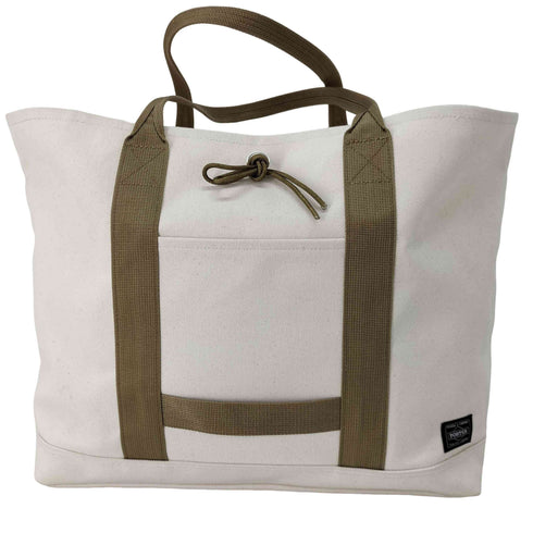 ポーター PORTER キャンバス トートバック フロントロゴ メンズ