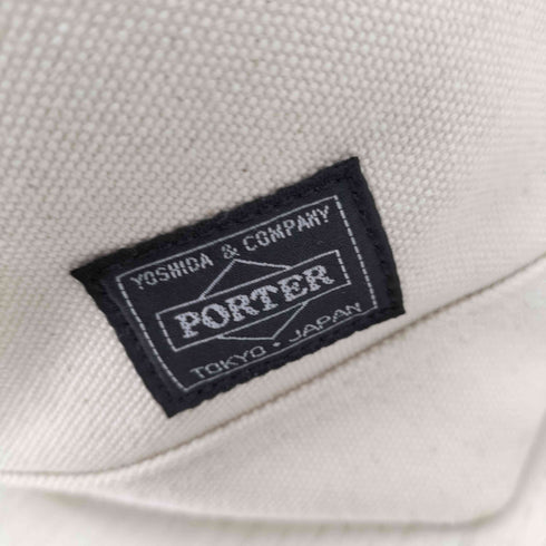 ポーター PORTER キャンバス トートバック フロントロゴ メンズ