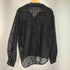 u:ume ユーム Embroidery Sheer Shirt レースデザインシャツ メンズ 2XL