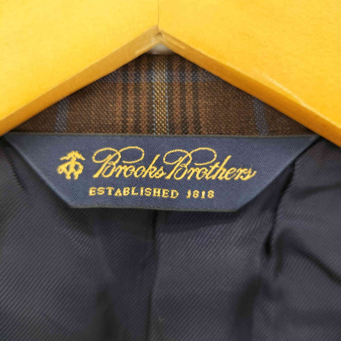 ブルックスブラザーズ BROOKS BROTHERS E.THOMAS 130S WOOL グレンチェックテーラードジャケット メンズ 42