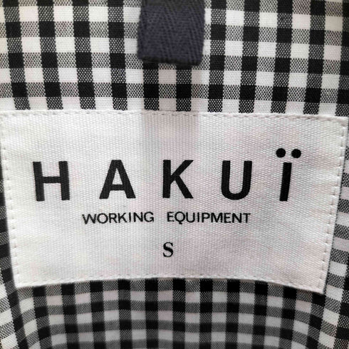 hakui バンドカラーシャツ レディース S