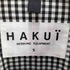 hakui バンドカラーシャツ レディース S