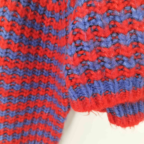 ザラ ZARA バルーンスリーブ付きクロップドニットセーター レディース JPN:L