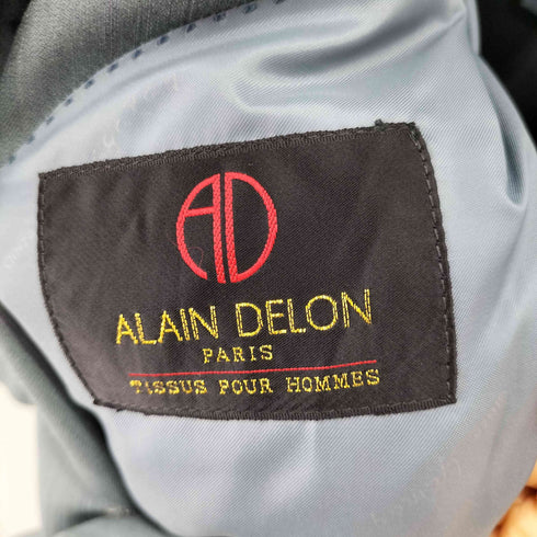 ALAIN DELON ストライプ2Bテーラードジャケット メンズ