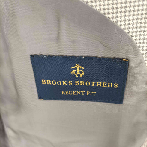 ブルックスブラザーズ BROOKS BROTHERS REGENT FIT 千鳥格子3Bテーラードジャケット メンズ 37S