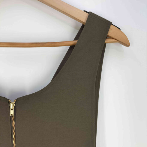 ビューティーアンドユースユナイテッドアローズ BEAUTY & YOUTH UNITED ARROWS オックスフロントジップオールインワン レディース JPN:S