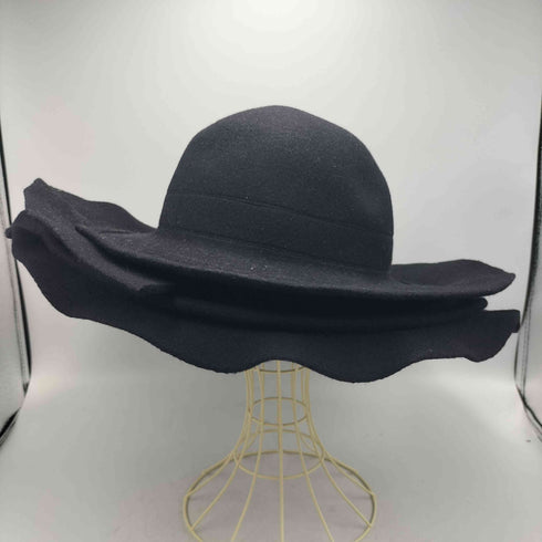コムデギャルソンコムデギャルソン COMME des GARCONS COMME des GARCONS FAKE LAYERED WOOL HAT ドイツ製 フェイクレイヤード ウール ハット レディース