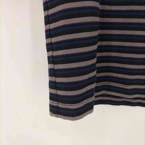 スティーブンアラン Steven Alan MVS BORDER CREW NECK TEE メンズ JPN:L