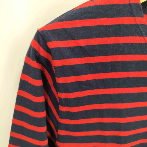 アダムエロペ Adam et Rope ボーダーL/S TEE レディース 42