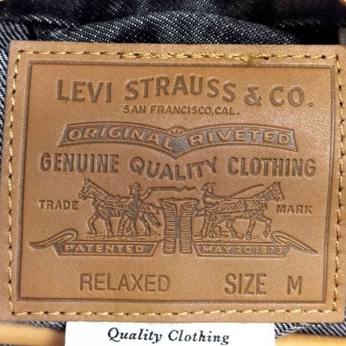 リーバイス Levis PREMIUM TYPE I TRUCKER JACKET STONEWASH 1st トラッカージャケット ストーンウォッシュ メンズ import:M