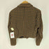 ノーアイディー NO ID. 23AW ピーク ドラペル 1B ショート JKT クロップド テーラード ジャケット メンズ JPN:2