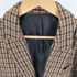 ノーアイディー NO ID. 23AW ピーク ドラペル 1B ショート JKT クロップド テーラード ジャケット メンズ JPN:2