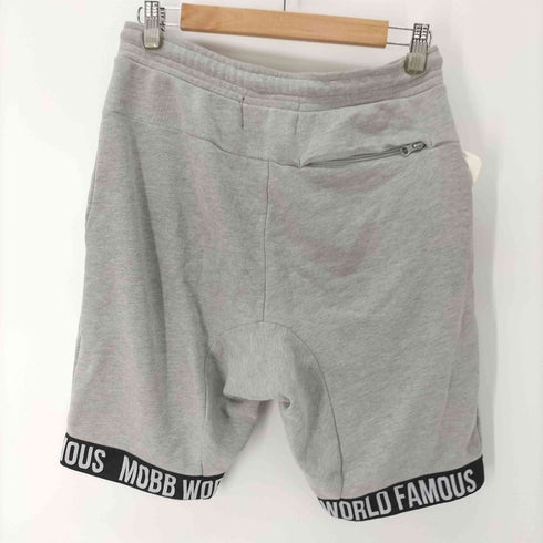 モブ MOBB. ロゴ刺繍スウェットショーツ ハーフパンツ メンズ JPN:M