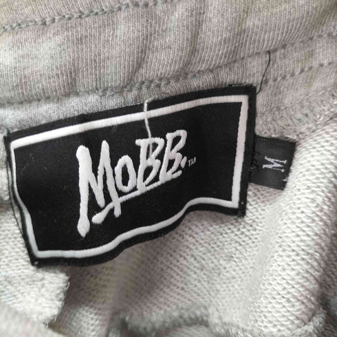 モブ MOBB. ロゴ刺繍スウェットショーツ ハーフパンツ メンズ JPN:M