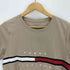 トミーヒルフィガー TOMMY HILFIGER ロゴクルーネックTシャツ レディース import:M