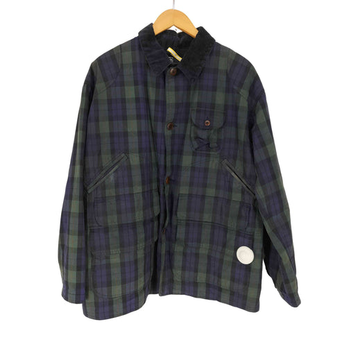 ポロバイラルフローレン Polo by RALPH LAUREN チェック柄 オイルドハンティングジャケット メンズ JPN:L