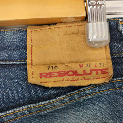 リゾルト RESOLUTE 710 ボタンフライデニムパンツ メンズ W30 L31