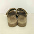 トーガプルラ TOGA PULLA KHAKI SUEDE SLIDERS メタルロゴ サンダル スリッパ レディース EUR:37