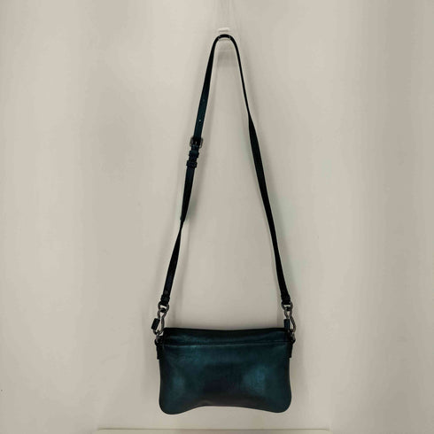 マークバイマークジェイコブス Marc by Marc Jacobs メタリックレザーショルダーバッグ レディース