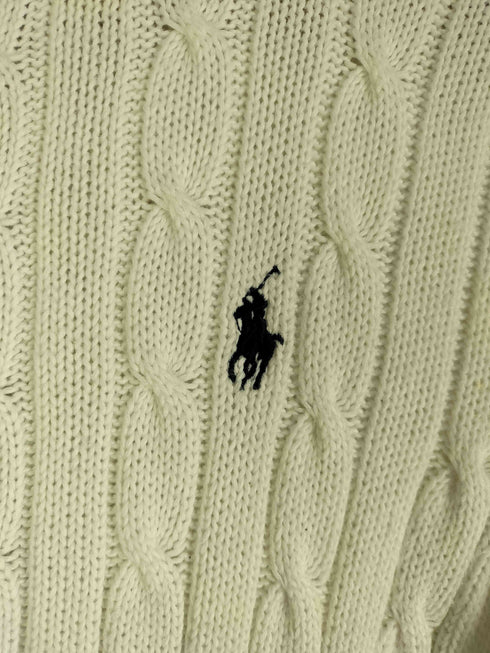 ポロゴルフラルフローレン POLO GOLF RALPH LAUREN ポニー刺繍 ケーブルニット ドライバーズニット メンズ import:S