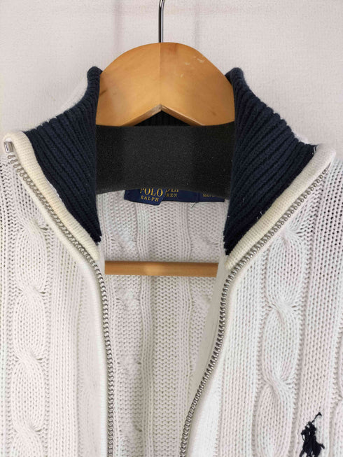 ポロゴルフラルフローレン POLO GOLF RALPH LAUREN ポニー刺繍 ケーブルニット ドライバーズニット メンズ import:S